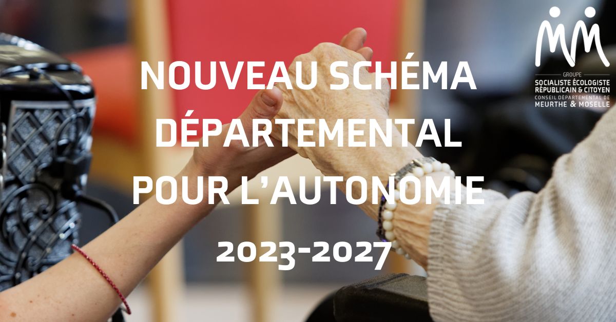 Le nouveau schéma départemental pour l’autonomie 2023-2027