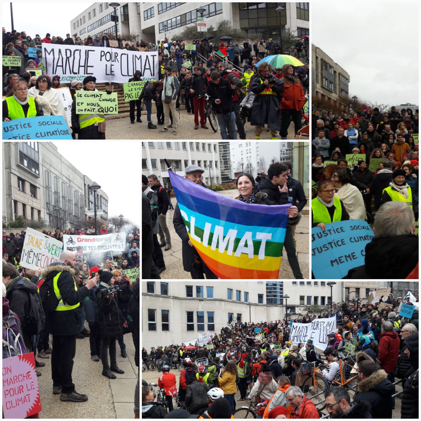 Soutien à la Marche pour le Climat et ses organisateurs